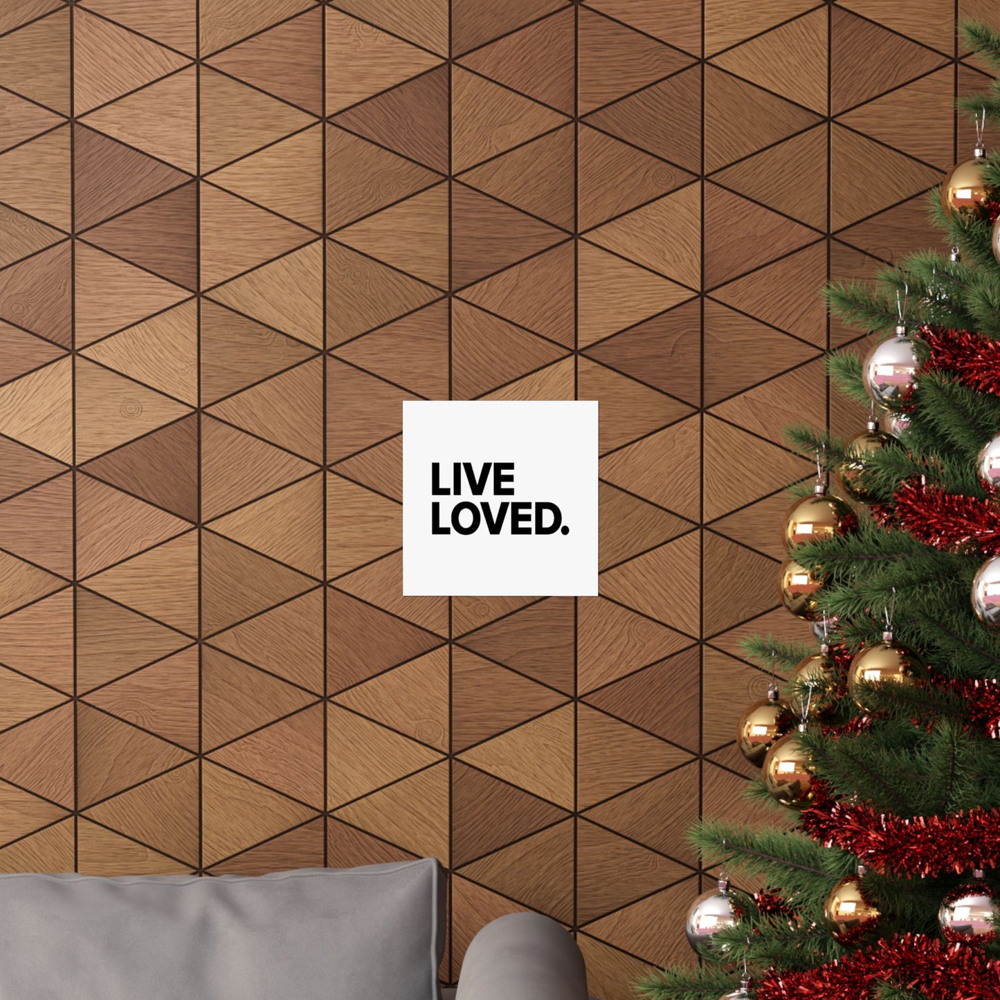 LIVE LOVED. Matte Vertical Posters