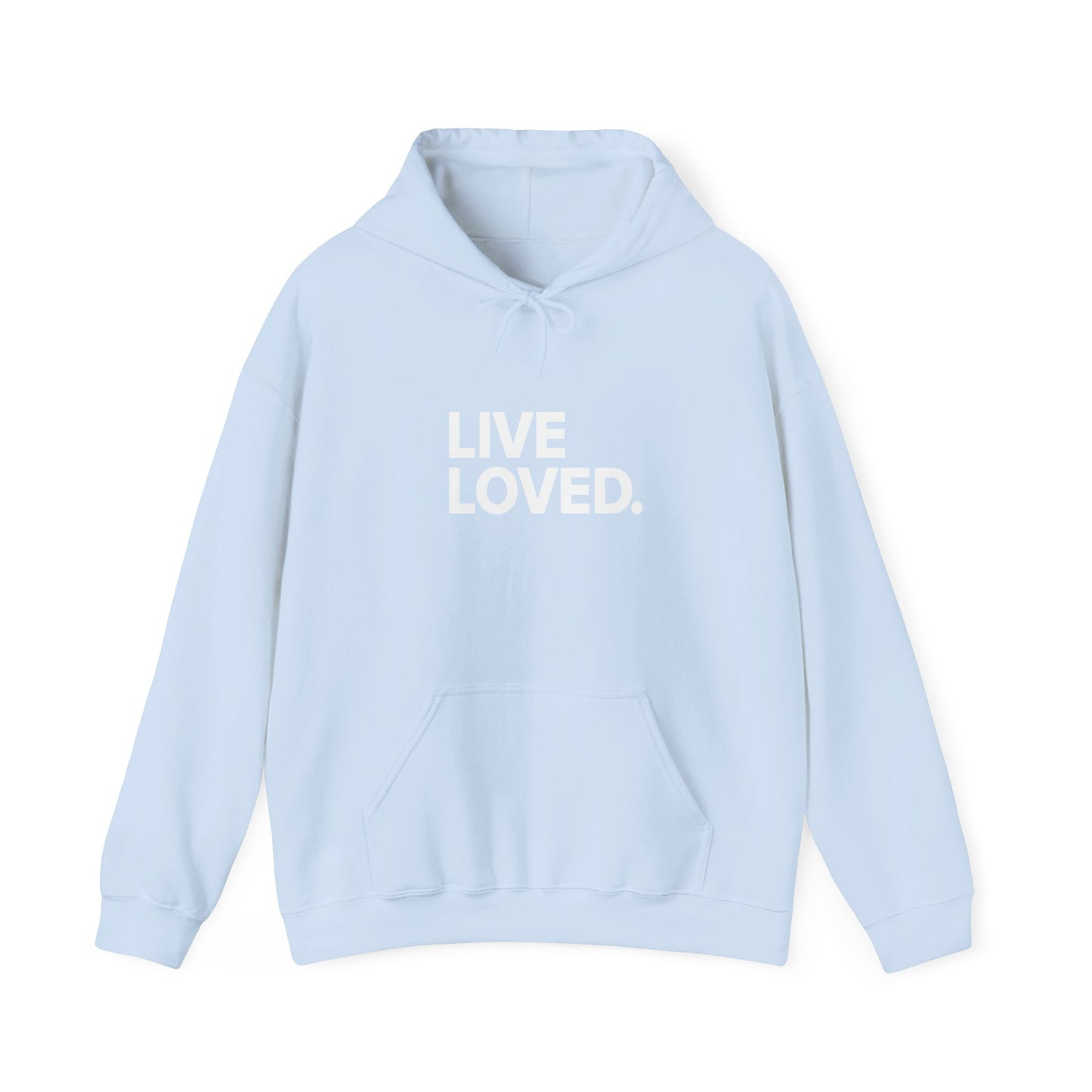 LIVE LOVED. Unisex Heavy Blend™ Hooded Sweatshirt