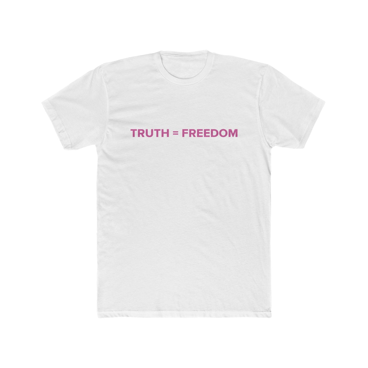 TRUTH = FREEDOM Unisex Cotton Crew Tee
