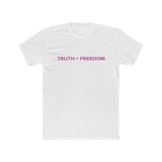 TRUTH = FREEDOM Unisex Cotton Crew Tee