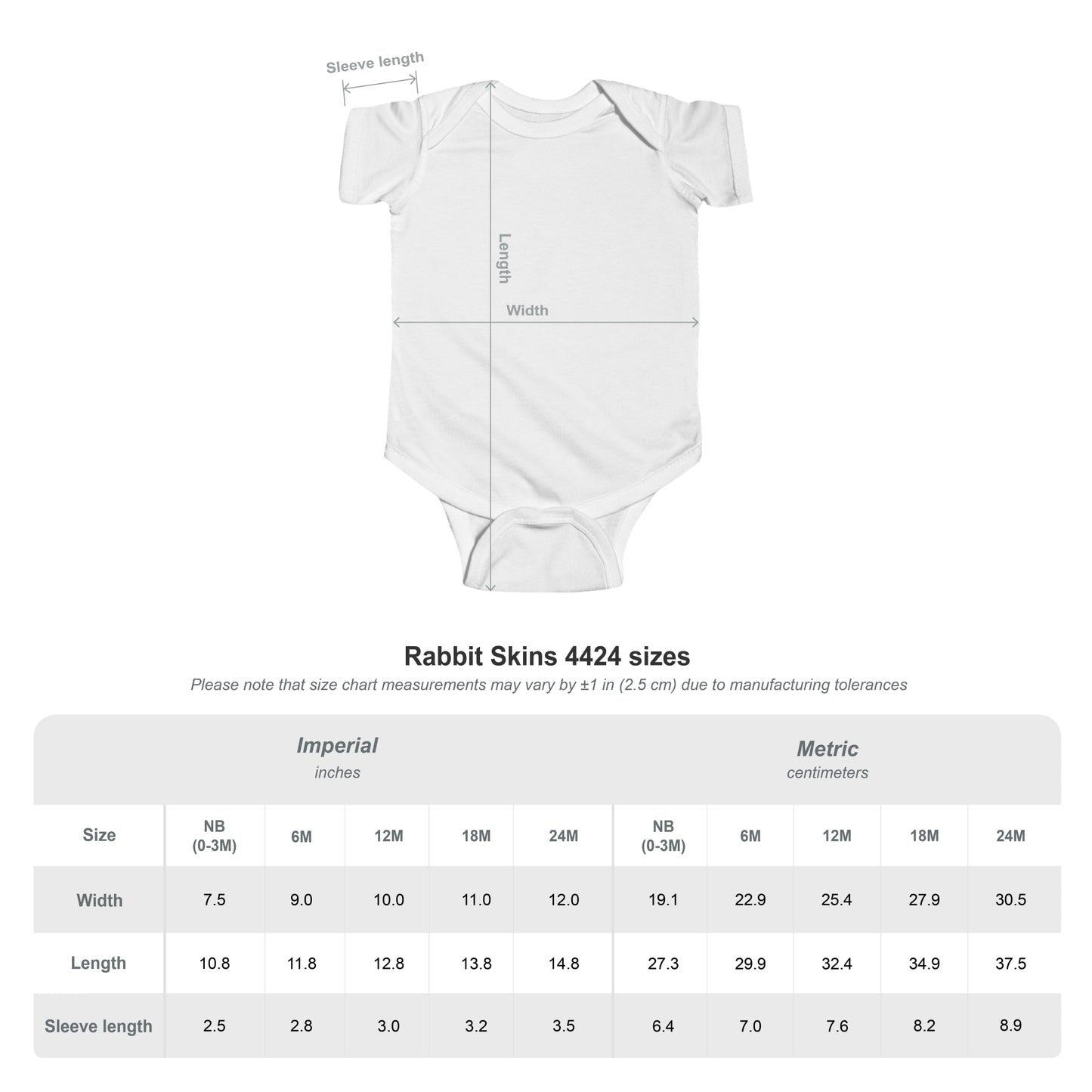 Livin' Loved Infant Fine Jersey Bodysuit