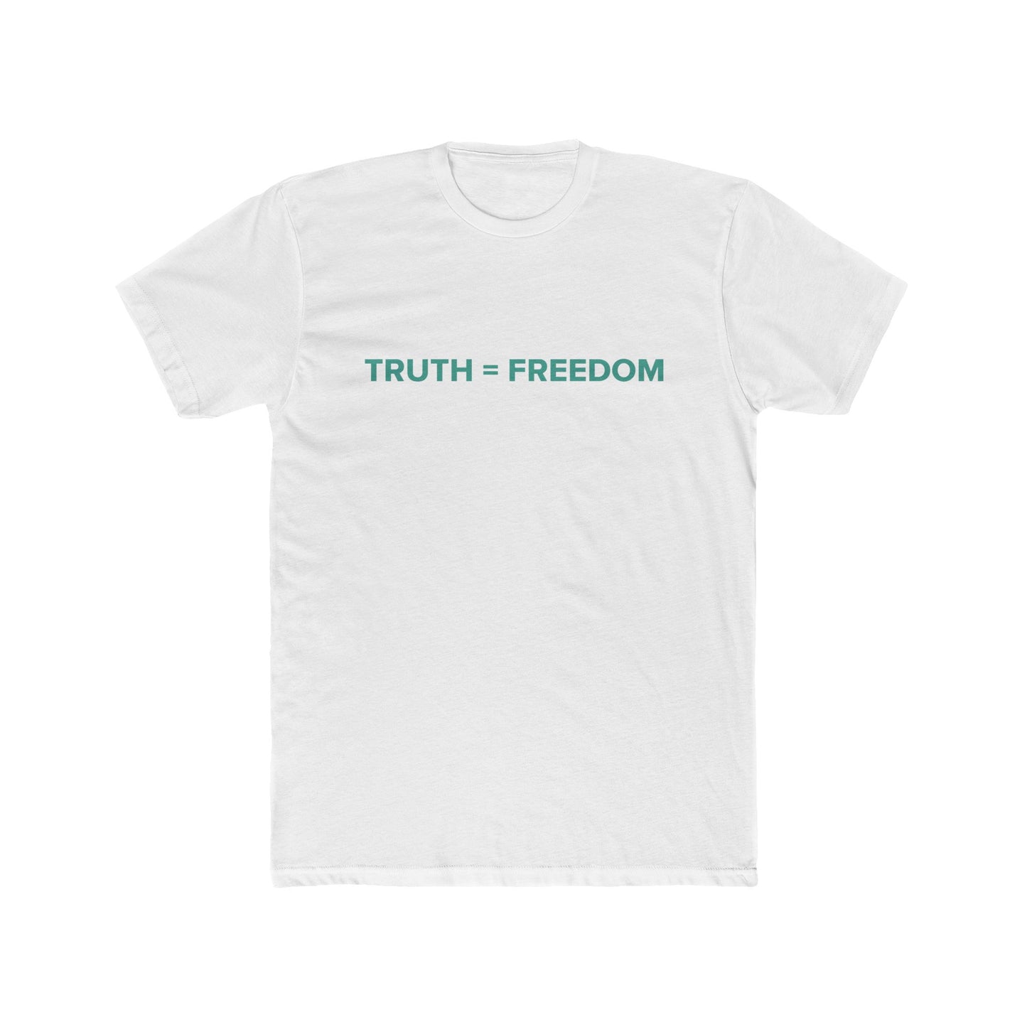 TRUTH = FREEDOM Unisex Cotton Crew Tee