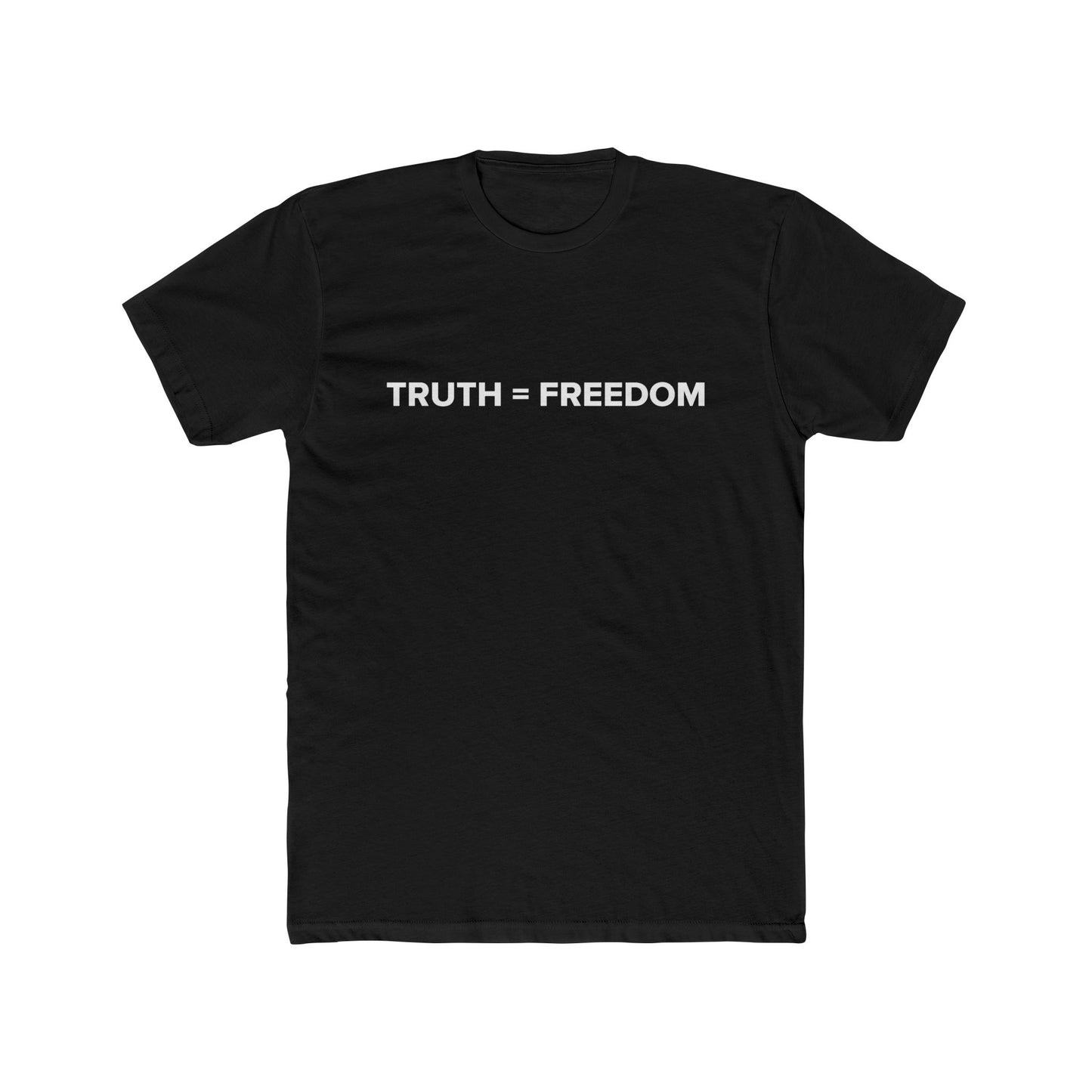 TRUTH = FREEDOM Unisex Cotton Crew Tee