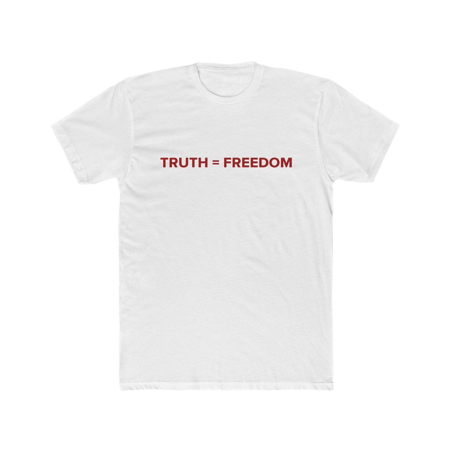 TRUTH = FREEDOM Unisex Cotton Crew Tee