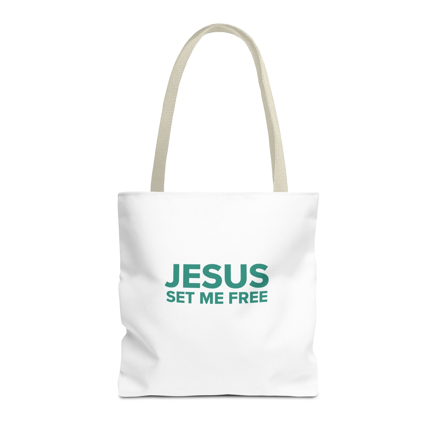 JESUS SET ME FREE Tote Bag