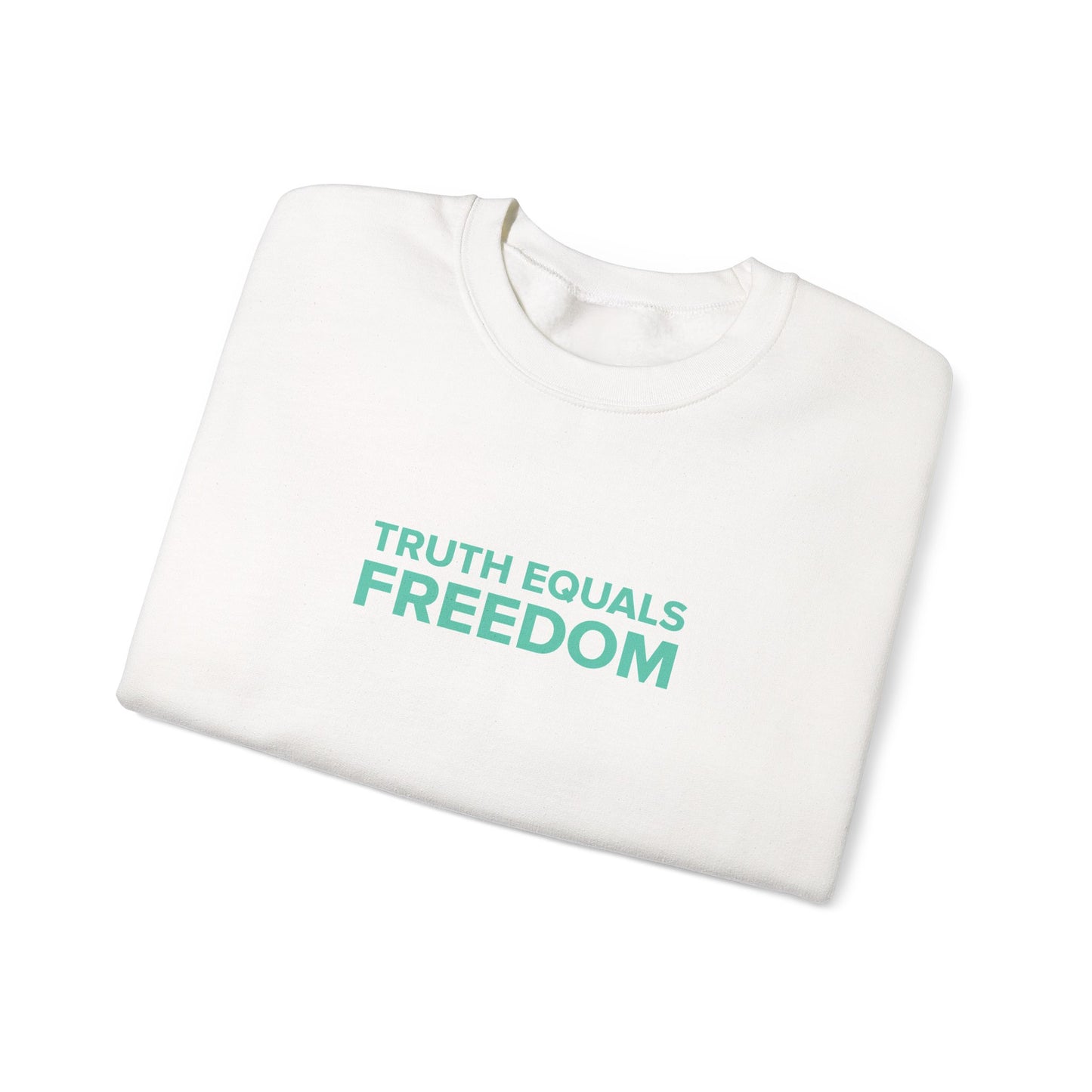 TRUTH EQUALS FREEDOM Unisex Heavy Blend™ Crewneck Sweatshirt