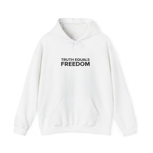 TRUTH EQUALS FREEDOM Unisex Heavy Blend™ Hooded Sweatshirt