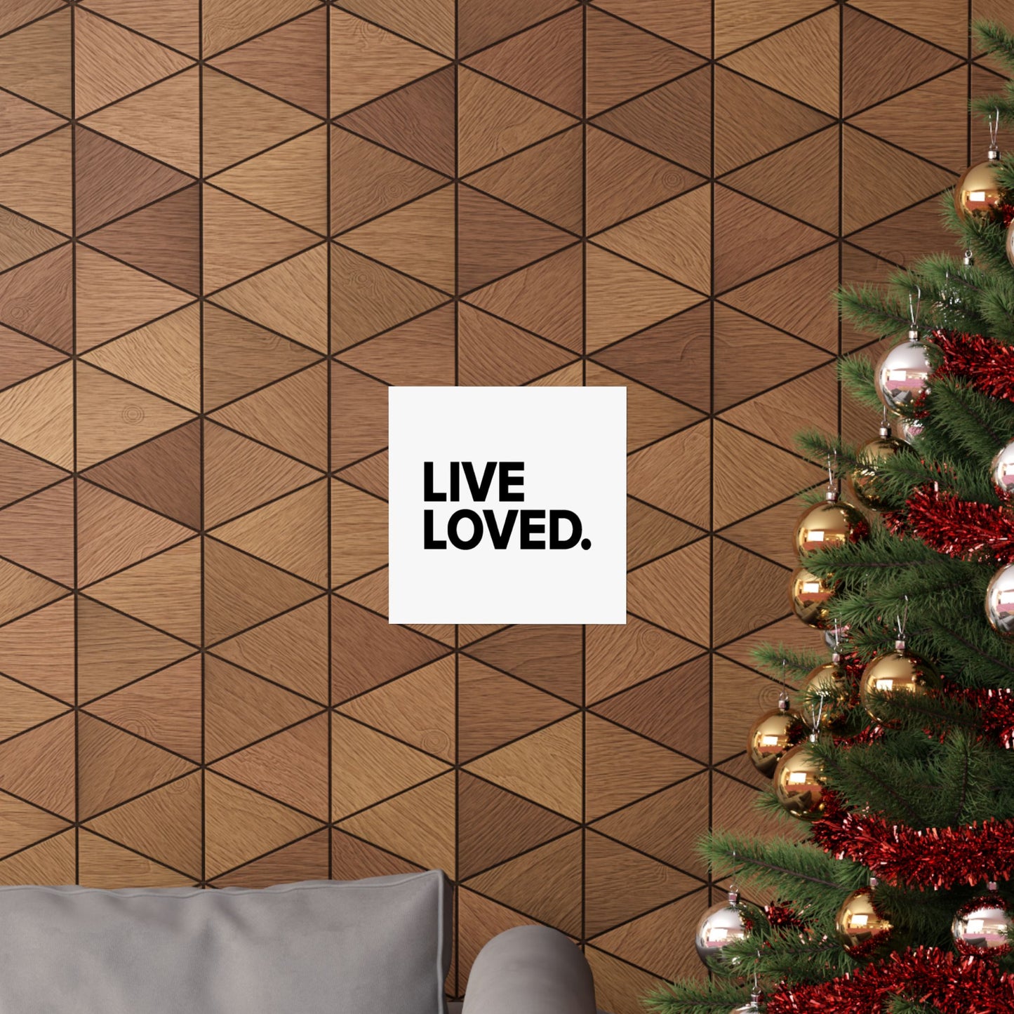 LIVE LOVED. Matte Vertical Posters