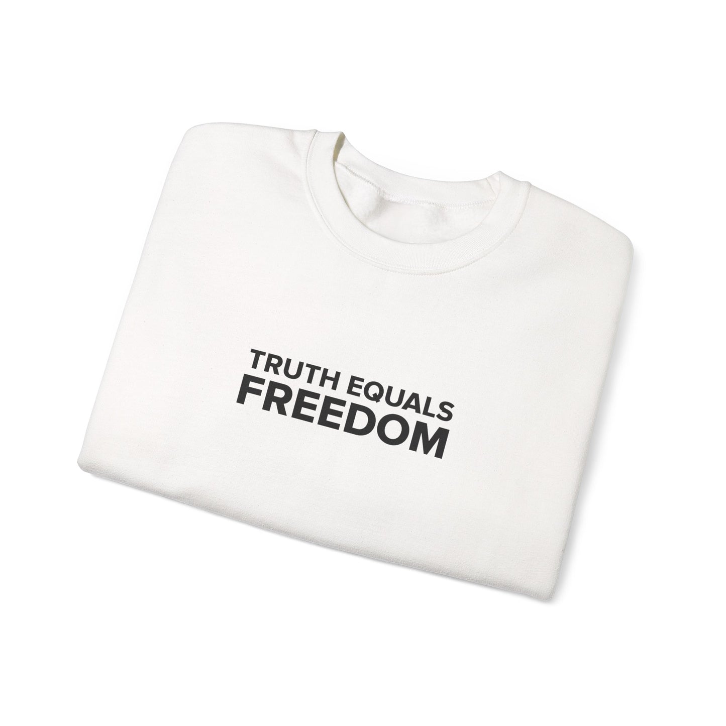 TRUTH EQUALS FREEDOM Unisex Heavy Blend™ Crewneck Sweatshirt