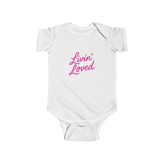 Livin' Loved Infant Fine Jersey Bodysuit